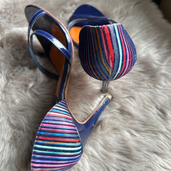 Aldo 50 shades of Blue Sandals 👡 - Picture 2 of 4